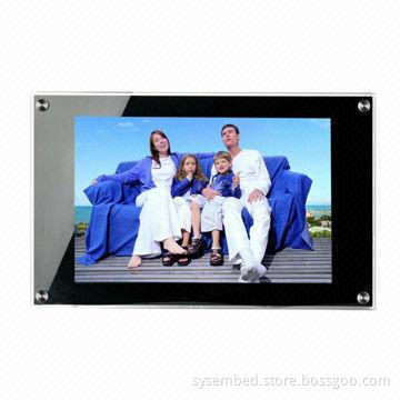 HD wall mounted LCD advertising players with digital signage software
